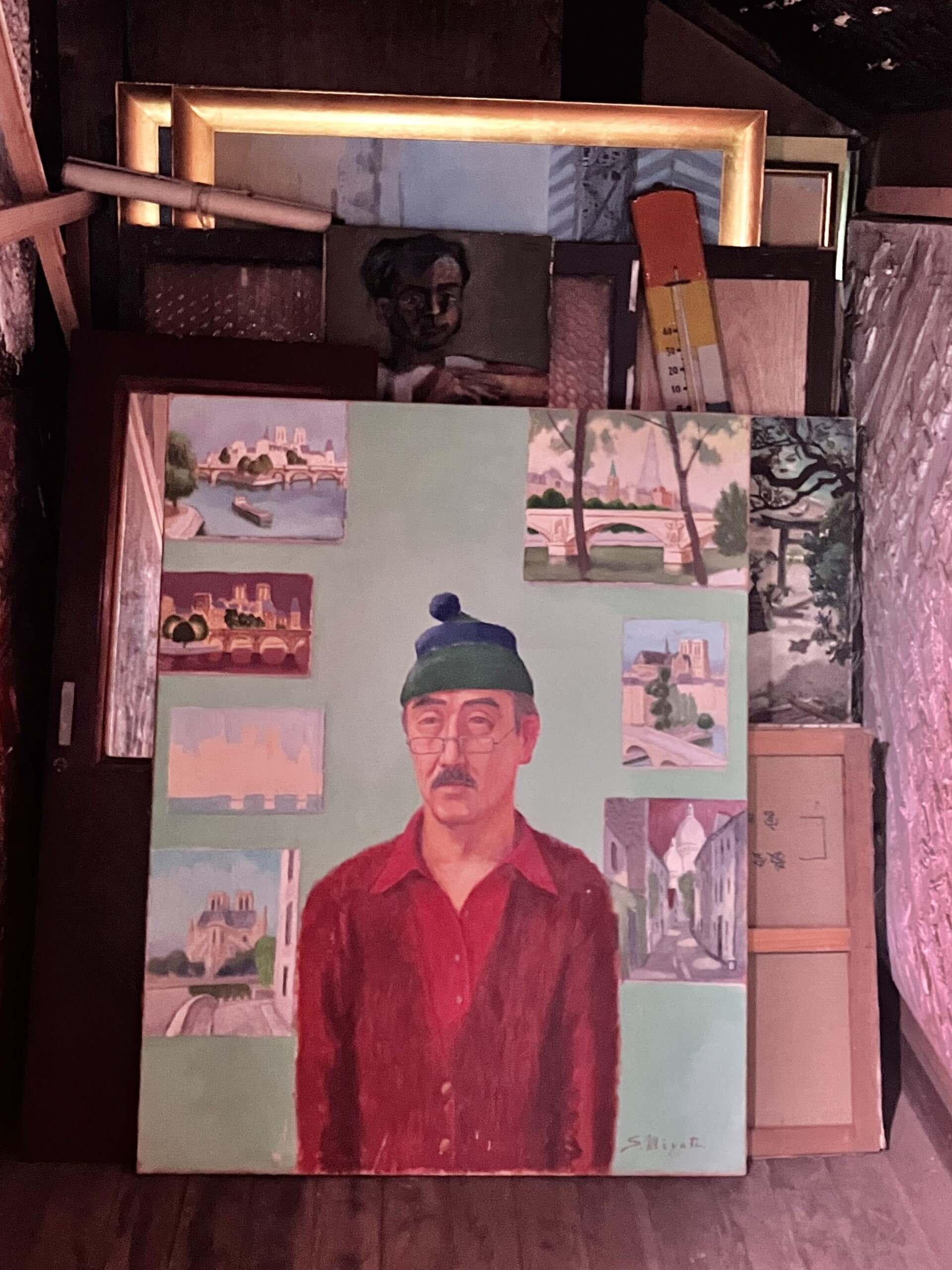 [図8] 「遺物館」風景。